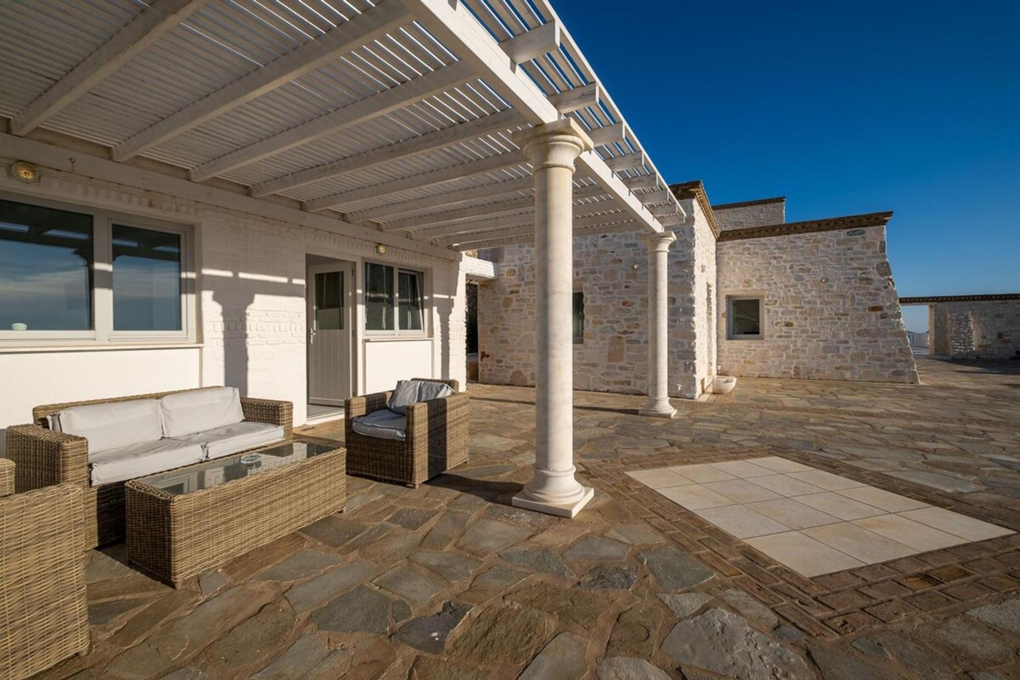 Luxury Villa Aethra -Island Living Paros- ภายนอก รูปภาพ