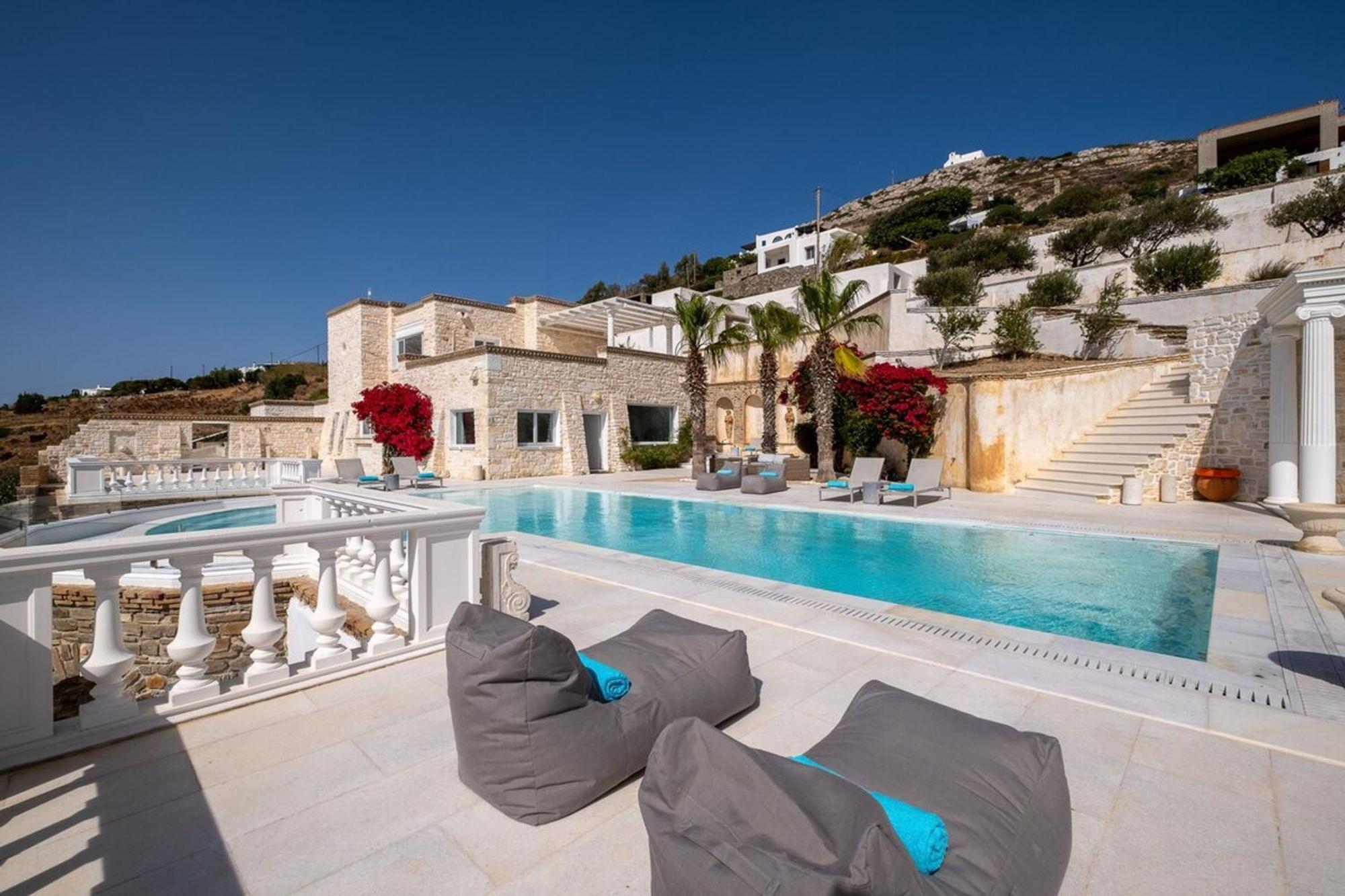 Luxury Villa Aethra -Island Living Paros- ภายนอก รูปภาพ
